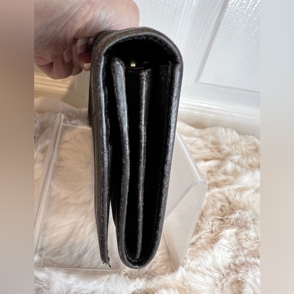 FENDI ZUCCA CANVAS SIGNATURE CONTINENTAL LEATHER LONG WALLET - Picture 5 of 16